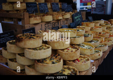 Alimentaire, marché artisanal Dimanche, Frome Banque D'Images