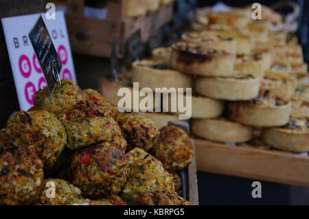 Alimentaire, marché artisanal Dimanche, Frome Banque D'Images