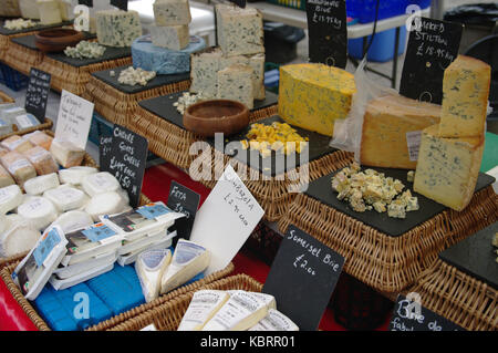 Alimentaire, marché artisanal Dimanche, Frome Banque D'Images