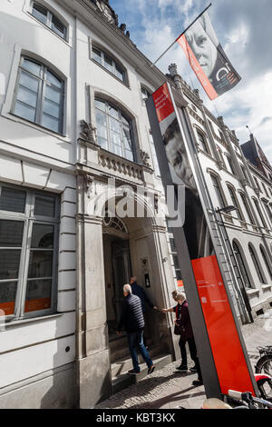 Luebeck, Allemagne. 22 sep, 2017. l-Willy Brandt-haus museum à luebeck, Allemagne, 22 septembre 2017. crédit : Markus scholz/dpa/Alamy live news Banque D'Images