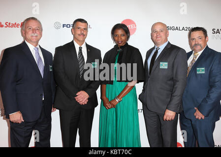 Hollywood, Ca. 30 septembre 2017. Département Du Shérif Du Comté De Los Angeles, Lors Du 6ème Gala Annuel De L'Économie À L'Hôtel Loews Hollywood, Californie, Le 30 Septembre 2017. Crédit: Faye Sadou/Media Punch/Alay Live News Banque D'Images