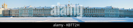 Panorama du palais de Catherine à Tsarskoïe Selo Banque D'Images