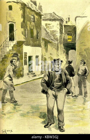 'La Merveilleuse Aventures du Capitaine Antifer' par George Roux 13 Banque D'Images