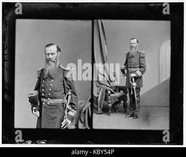 John Lorimer Worden Mathew Brady plein plat Banque D'Images