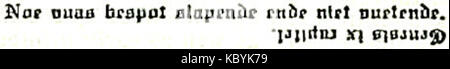 Cette image fait référence à un défaut d'impression typographique de l'édition 1911 du Encyclopædia Britannica. L'erreur met en évidence les défis des techniques d'impression du début du XXe siècle et les erreurs typographiques dans les publications de masse. Banque D'Images