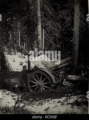 15cm en Arabbastellung Skodahaubitze der. BildID (15579229) Banque D'Images