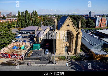 Upper Brook Street Chapelle Unitarienne maintenant ex Académie islamique unitaire, puis baptiste, puis Témoin de Jéhovah, islamique, conçu par Sir Charles Barry Banque D'Images