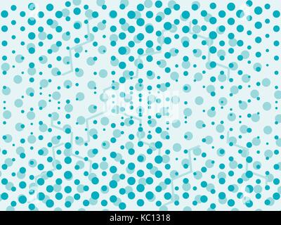 Résumé fond bleu menthe avec des points. Vector illustration Illustration de Vecteur