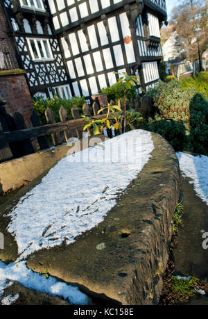 Village de Worsley, Salford, Manchester Banque D'Images