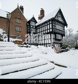 Village de Worsley, Salford, Manchester Banque D'Images