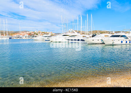 Bateau yacht bateaux dans Rogoznica marina, Dalmatie, Croatie Banque D'Images