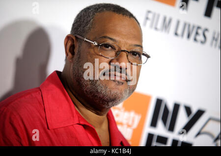 Laurence Fishburne participe au 55e Festival du film de New York avec la première mondiale « Last Flag Flying » à Alice Tully Hall le 28 septembre 2017 à New York. Banque D'Images