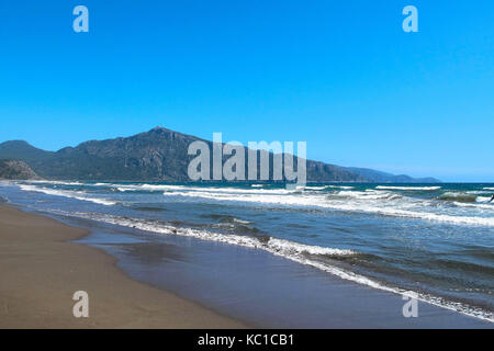 Iztuzu Beach (plage aux tortues) Dalyan, Turquie Banque D'Images