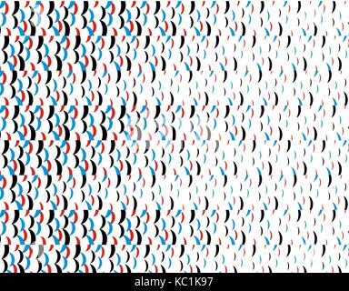 Motif géométrique transparente avec triangle dispersés, abrégé en forme diagonale couleur menthe pastel. Banque D'Images