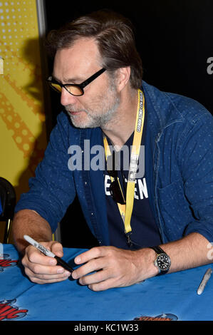 David Morrissey assiste à la 2e allemand comic con 2017 de Messe Berlin le 30 septembre 2017 à Berlin, Allemagne. Banque D'Images