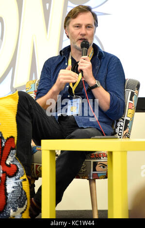 David Morrissey assiste à la 2e allemand comic con 2017 de Messe Berlin le 30 septembre 2017 à Berlin, Allemagne. Banque D'Images