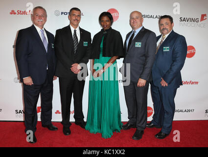 Los Angeles, CALIFORNIE, États-Unis. 30 septembre 2017. 30 septembre 2017 - Los Angeles, Californie - Département du shérif du comté de Los Angeles. 6e gala annuel Saving innocence organisé à Loews Hollywood Hotel. Crédit photo : F. Sadou/Admedia Banque D'Images