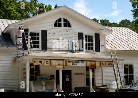 Nuttall & Co Country Store, 6495 Ware Neck Road, Gloucester Courthouse, Virginia Banque D'Images