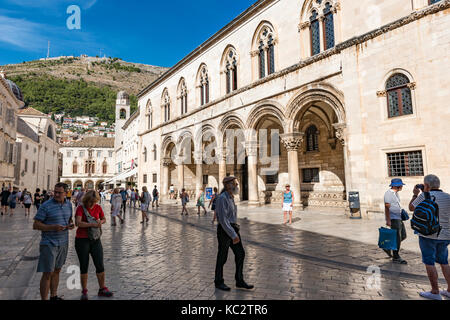 La vieille ville de Dubrovnik Banque D'Images