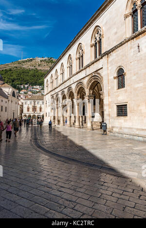 La vieille ville de Dubrovnik Banque D'Images