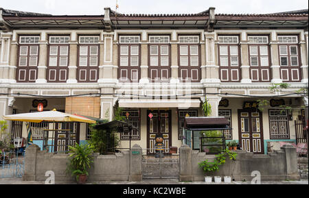 Georgetown, Penang, Malaisie - février 11, 2017:des scènes de rue dans le quartier colonial historique de Georgetown, Penang, Malaisie Banque D'Images