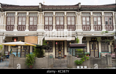 Georgetown, Penang, Malaisie - février 11, 2017:des scènes de rue dans le quartier colonial historique de Georgetown, Penang, Malaisie Banque D'Images