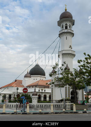 Georgetown, Penang, Malaisie - février 11, 2017:la mosquée de Kapitan Keling (masjid) dans le coeur de Georgetown de Penang, Malaisie Banque D'Images