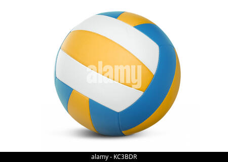 Volley-ball isolated over a white background Banque D'Images