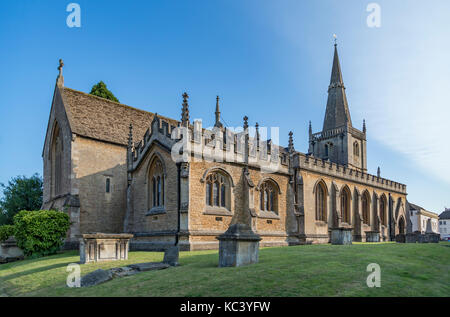 L'ancienne église Saint Andrews à Chippenham, Wiltshire, Angleterre, Royaume-Uni Banque D'Images