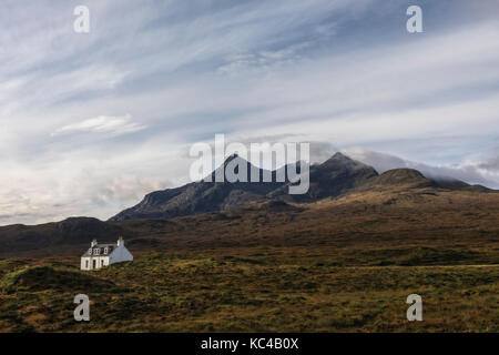 Sligachan, Cuillins, Île de Skye, Écosse, Royaume-Uni Banque D'Images