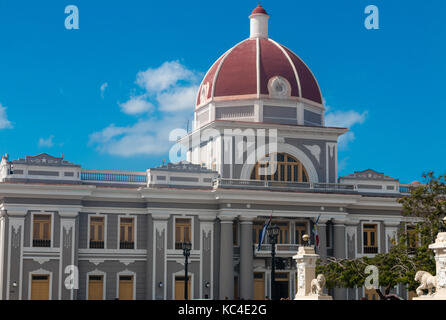 Palais du gouvernement provincial, Palacio de Gobierno, plaza Jose Marti, Cienfuegos, Cuba, Caraïbes Banque D'Images