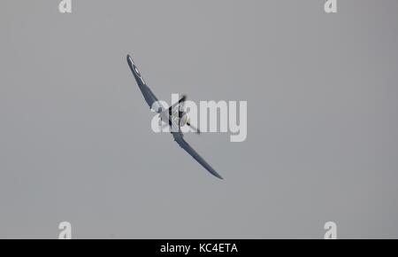 Goodyear FG-1D Corsair dues par la Fighter Collection basée à l'Imperial War Museum Duxford Banque D'Images