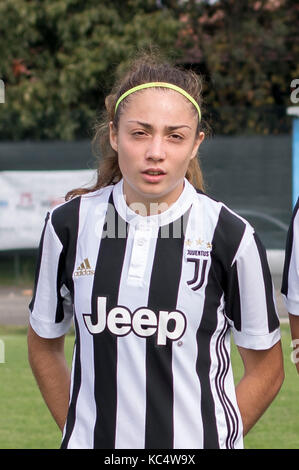 Benedetta glionna (juventus), le 30 septembre 2017 - football / soccer : serie a italienne des femmes entre match atalanta mozzanica cfd 0-3 la Juventus au Stadio Comunale, mozzanica en Italie. (Photo de Maurizio borsari/aflo) Banque D'Images