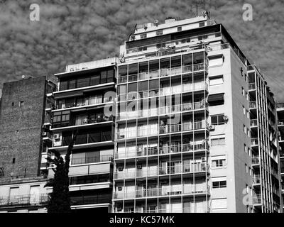Les immeubles à appartements, Recoleta, Buenos Aires Banque D'Images