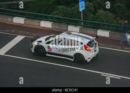 voiture de rallye Banque D'Images