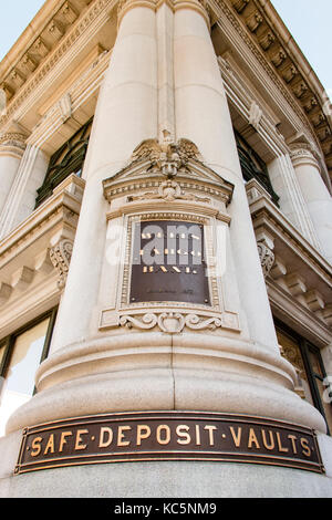 Wells Fargo Bank, San Francisco, Californie Banque D'Images