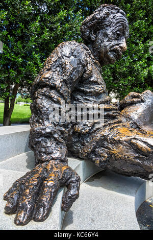 Washington DC,National Mall,National Academy of Science,NAS,Albert Einstein Memorial,statue,DC170527041 Banque D'Images