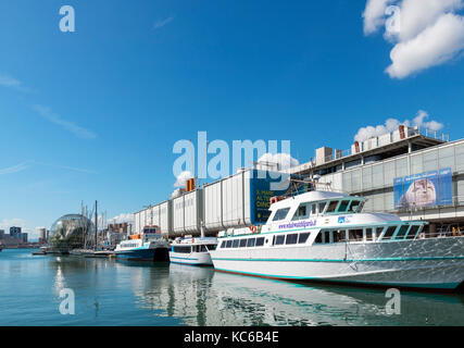 L'Aquarium de Gênes, Vieux Port, Gênes, ligurie, italie Banque D'Images