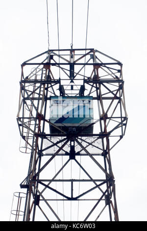 Téléphérique de Dursey Island, la péninsule de Beara, comté de Cork, Irlande Banque D'Images