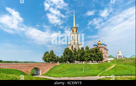 Avis de ryazan kremlin en Russie Banque D'Images