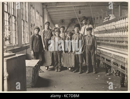 Les enfants de l'usine # 440, Caroline du Sud, Lewis Hine, 1908 Banque D'Images