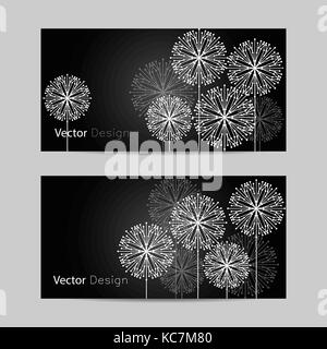 Ensemble de bannières horizontales Illustration de Vecteur