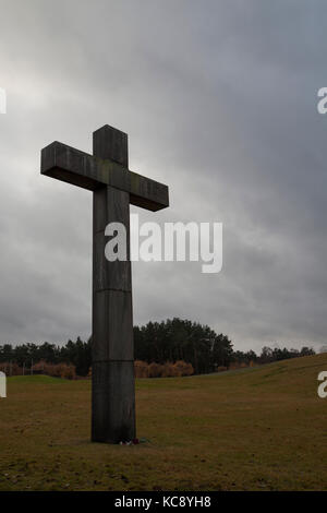 Skogskyrkogården / le cimetière des bois Banque D'Images