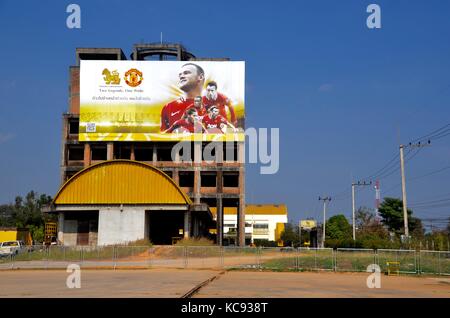 Manchester United en Thaïlande Banque D'Images