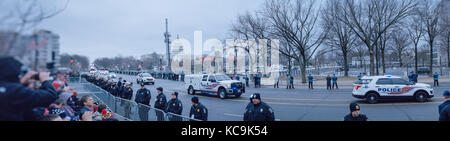 Inauguration de Donald Trump, 45e, Washington DC, 20 JANVIER 2017. Banque D'Images