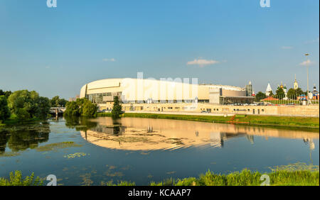 Le patinage de vitesse kolomna centre et la kolomenka river - Russie Banque D'Images