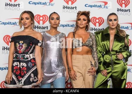 Las Vegas, Nevada, USA. 22 sep, 2017. jade thirlwall, Leigh-anne pinnock, intangible states nelson et perrie nelson de mélange peu sur le tapis rouge lors de l'iheartradio music festival à Las Vegas, Nevada crédit : daniel deslover/zuma/Alamy fil live news Banque D'Images