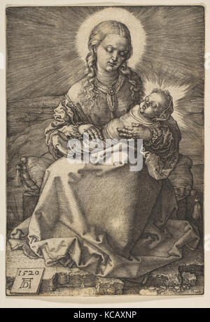 La Vierge à l'enfant emmailloté, Albrecht Dürer, 1520 Banque D'Images