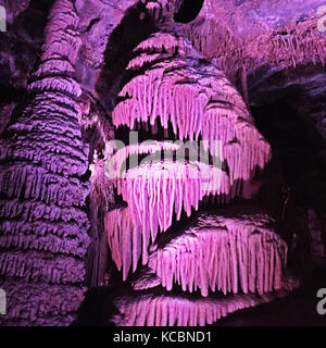 Lewis et Clark caverns montana Banque D'Images