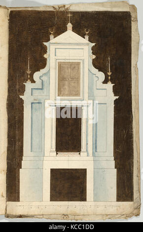 Dessins et gravures, dessin d'architecture et d'ornement Banque D'Images